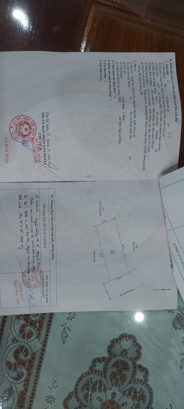 Đất nền 645m² tại xã Ia Glai, huyện Chư Sê - Giá chỉ 1.5 tỷ - Cơ hội đầu tư tuyệt vời!