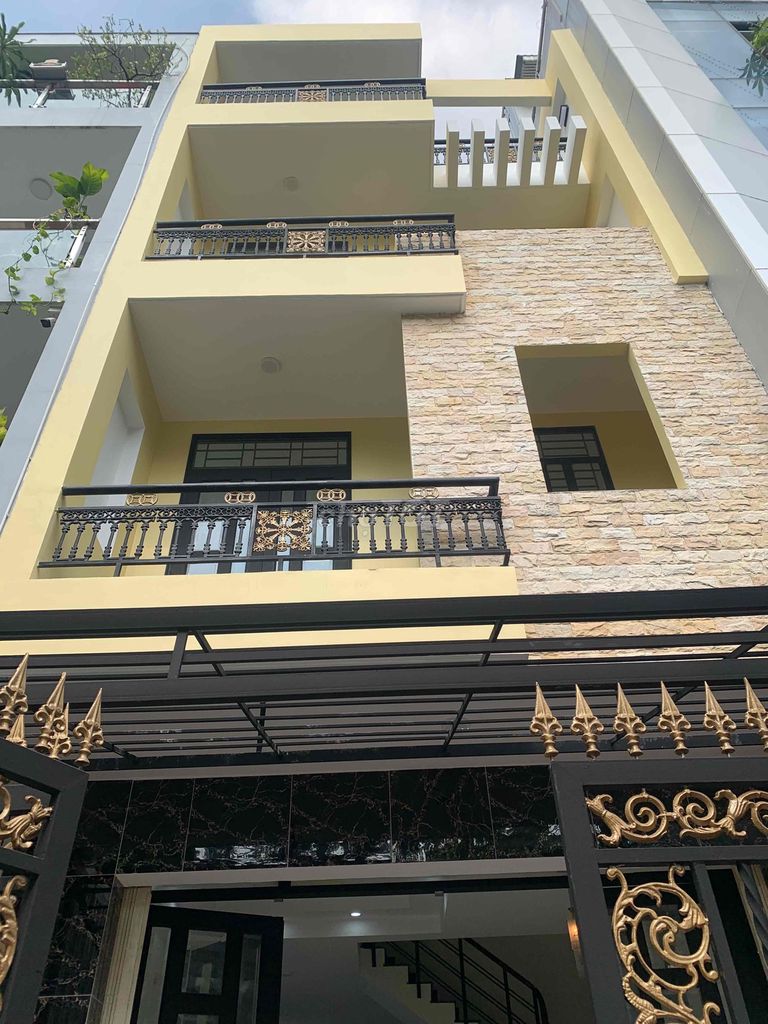 Nhà 4 Tầng 100m² KDC 6B Intresco xã Bình Hưng giá 22 triệu - Phù hợp mở văn phòng!