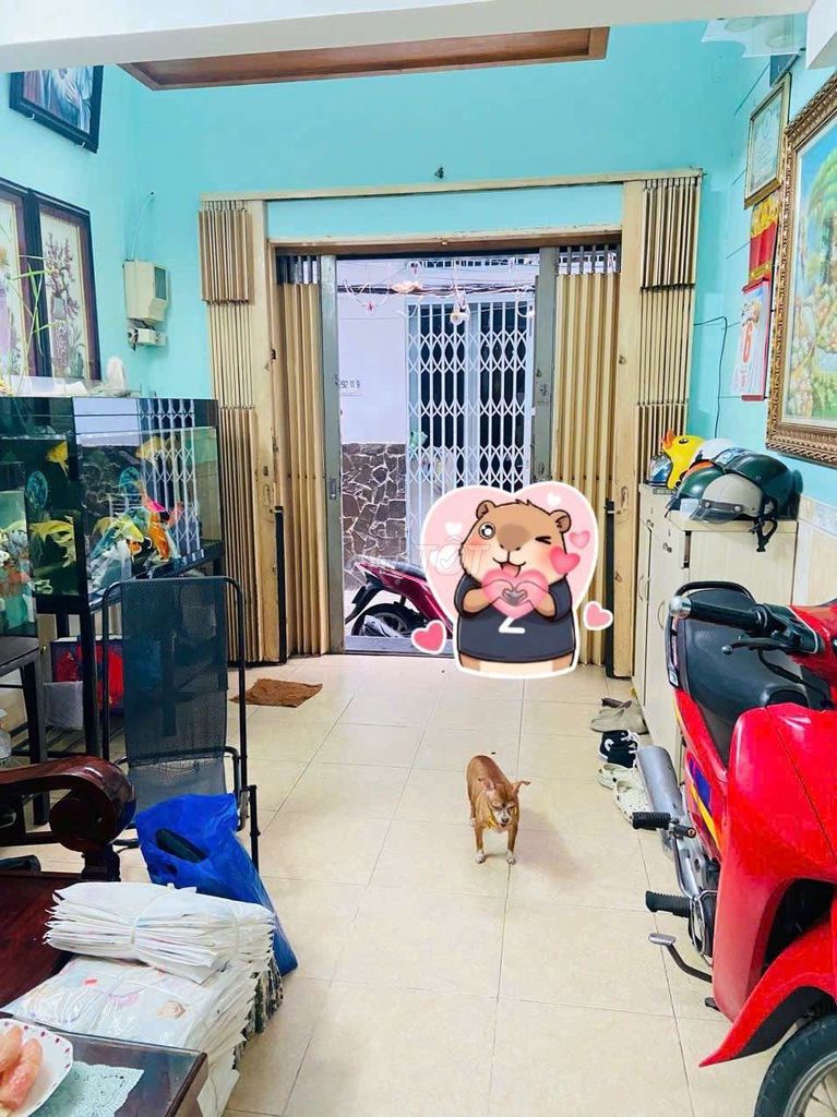 Nhà 4 tầng đường Bà Hạt Quận 10 giá 8.9 tỷ - Hẻm xe hơi đậu cửa