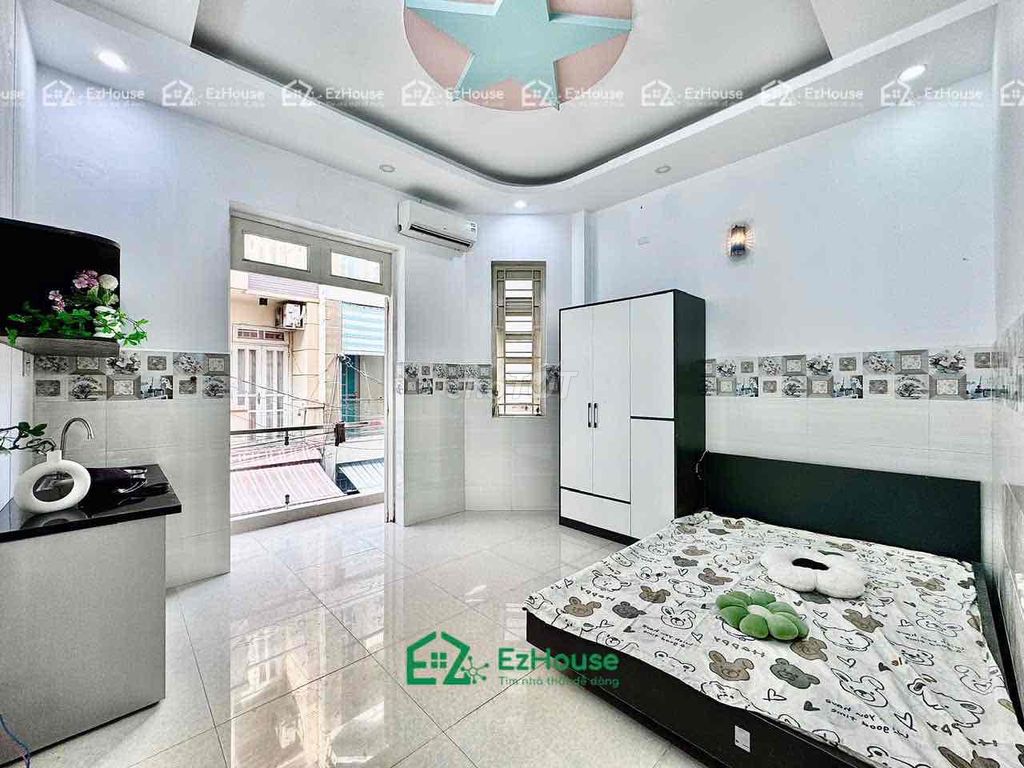 Phòng studio cho thuê tại Tân Quý, Tân Phú 25m² giá 3.6 triệu - Đầy đủ tiện nghi, giờ giấc tự do!