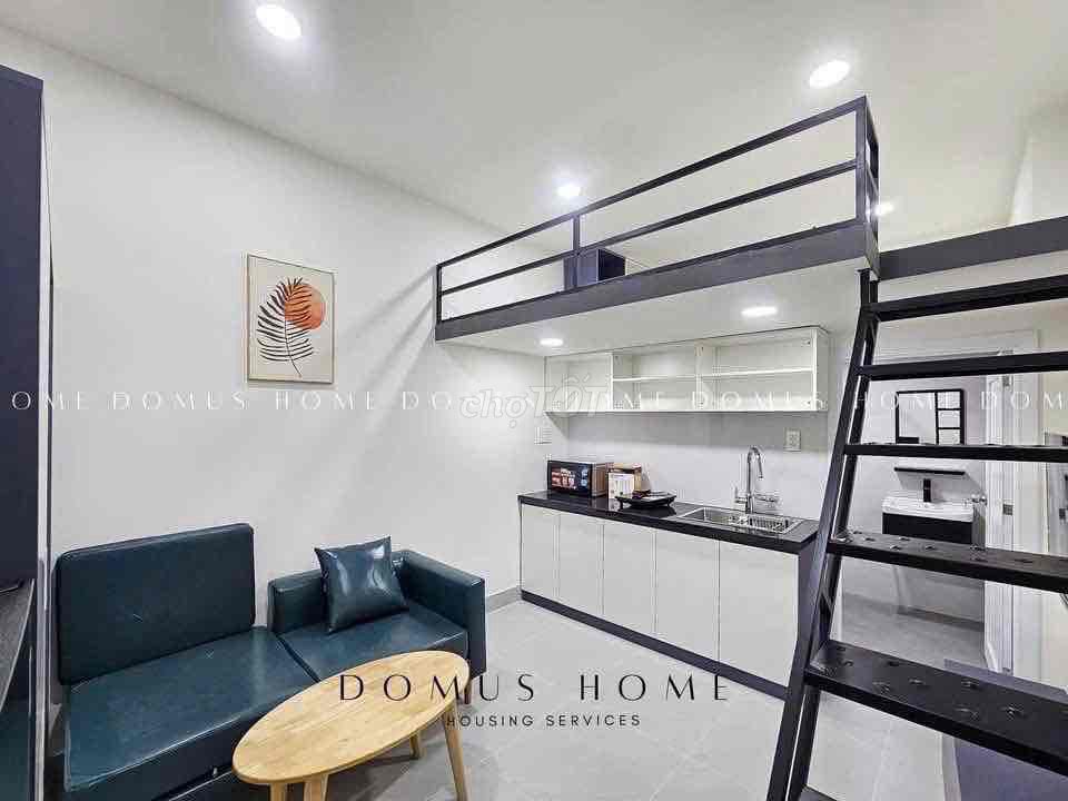 Căn hộ có gác cao cấp Quận 7 30m² giá 4.8 triệu - Phòng đẹp như hình, an ninh 24/7!