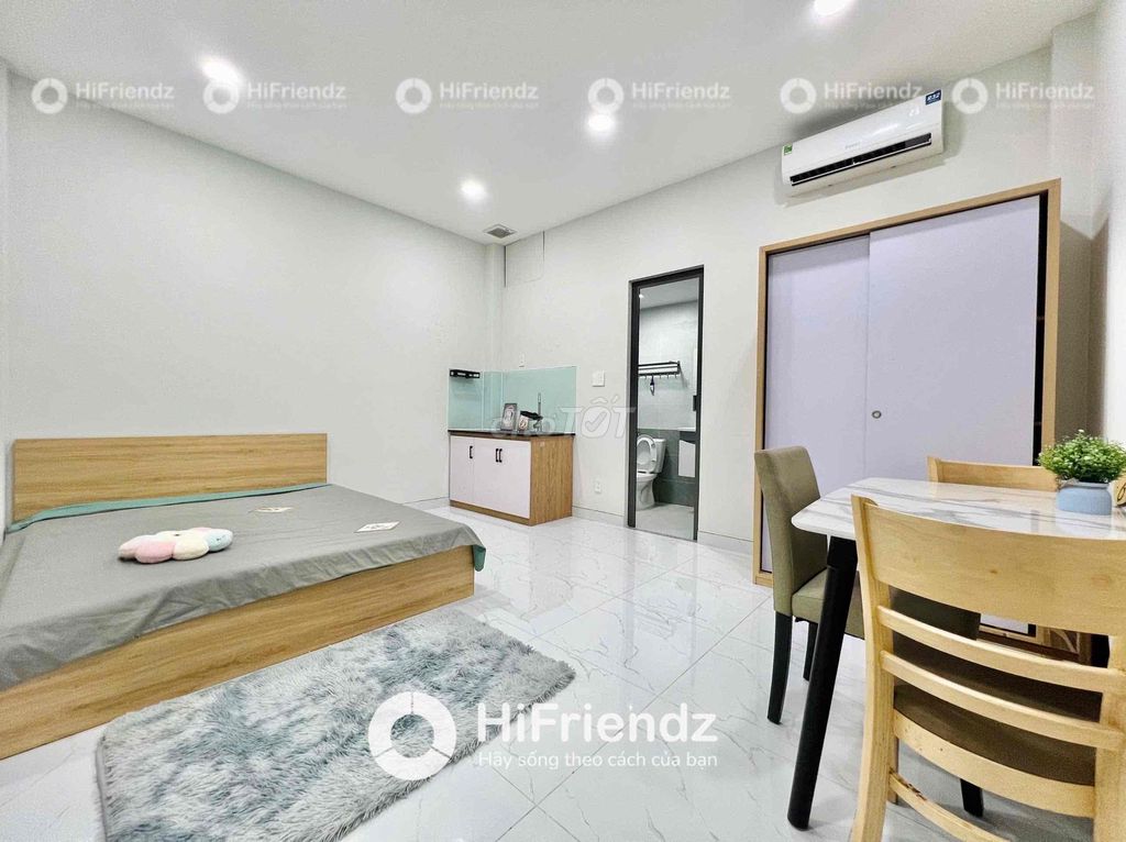 Căn hộ STUDIO 28m² Bình Tân chỉ 4.2 triệu - Full nội thất, giờ giấc tự do!