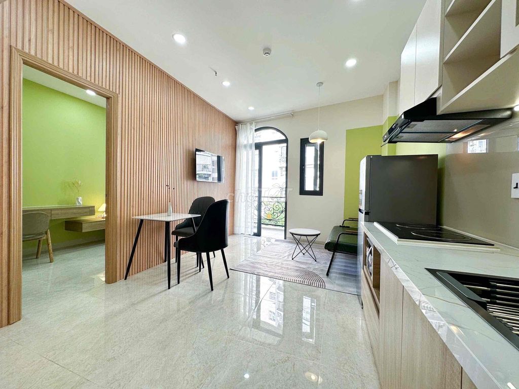 Căn hộ 1PN Phường 2 Tân Bình 50m² giá 10.5 triệu - Nhà mới 100% Full nội thất