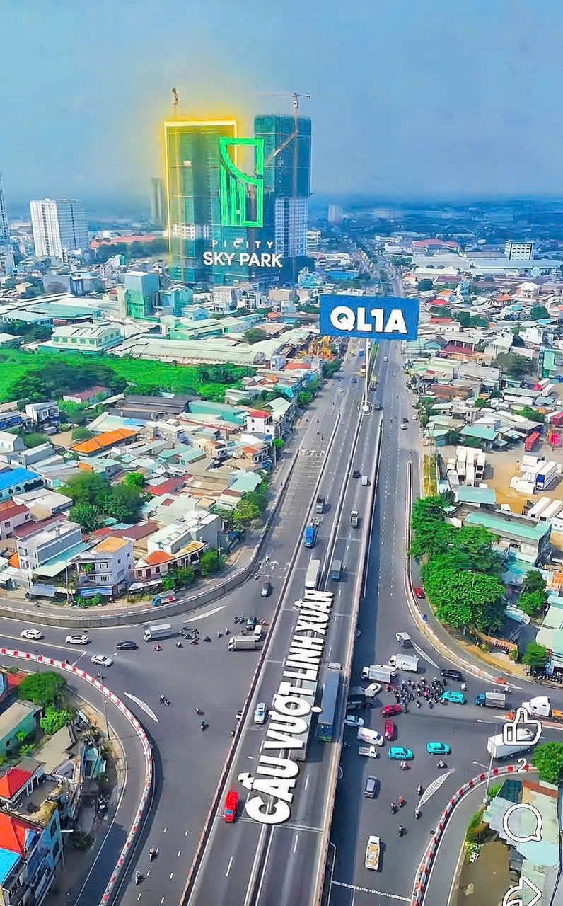 Căn hộ 1 trệt 1 lửng Picity Sky Park 70m² giá 4.2 tỷ - Chiết khấu và quà tặng hấp dẫn!