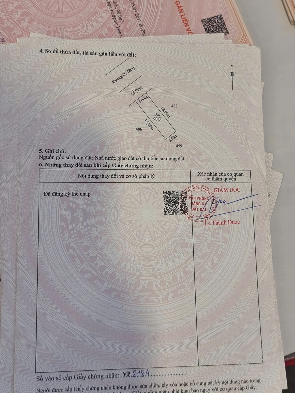 Đất nền 90m² mặt tiền đường Võ Văn Kiệt chỉ 2.34 tỷ - Pháp lý rõ ràng, xây dựng ngay!