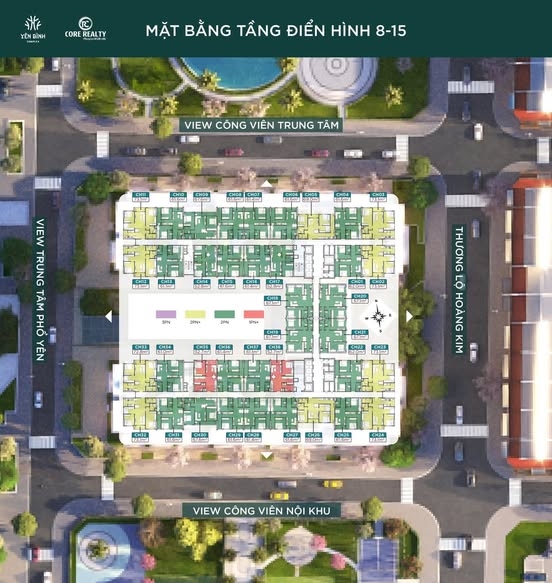 Chung cư Yên Bình Complex Thái Nguyên 52m² giá 1,4 tỷ - Sẵn sàng đầu tư!