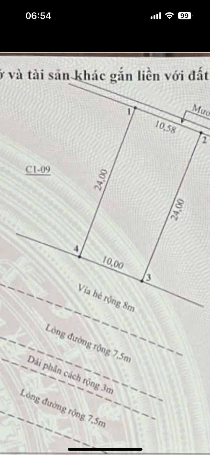 Đất nền đường Văn Tiến Dũng, Đà Nẵng 247m² giá 10.5 tỷ - Đầu tư sinh lời ngay!