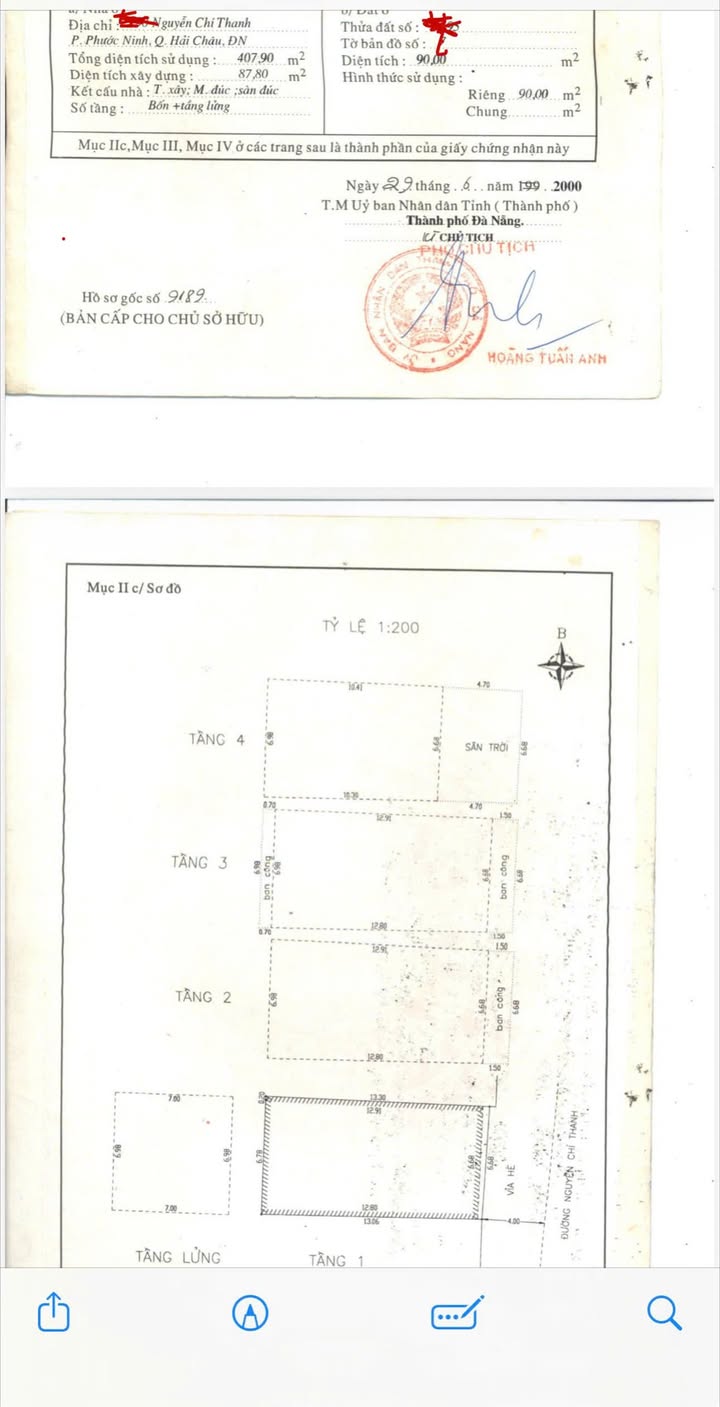 Lô Đôi Mặt Tiền Nguyễn Chí Thanh Hải Châu 200m² giá 30 tỷ - Cơ hội đầu tư hiếm có!