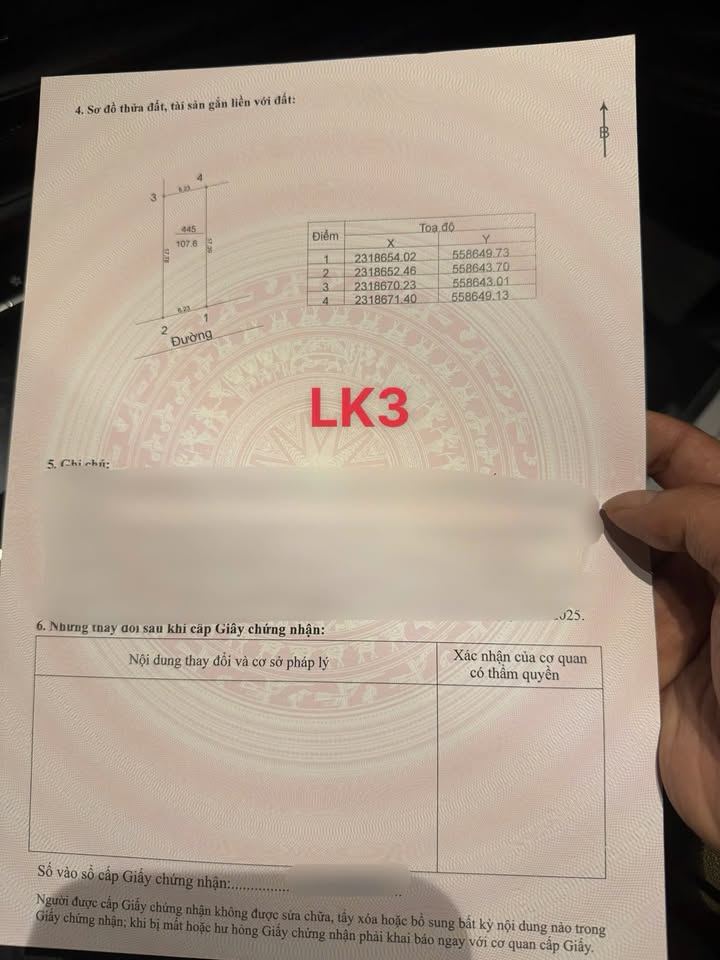 Đất nền Hòa Lạc, Quốc Oai, Hà Nội 107m² giá 3 tỷ - Cơ hội đầu tư bền vững!