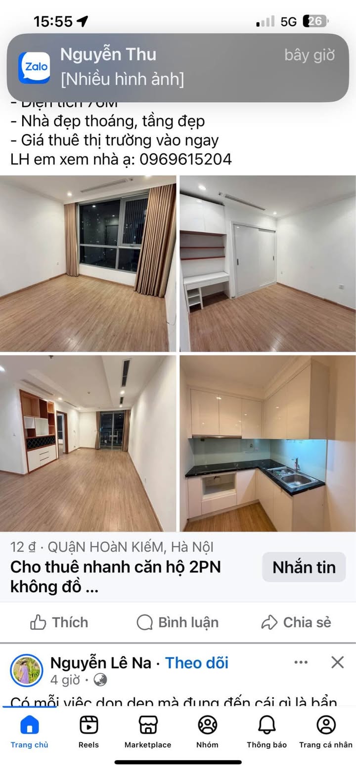 Căn hộ 3 ngủ T7 Times City 18 triệu/tháng - Sẵn sàng vào ở ngay!