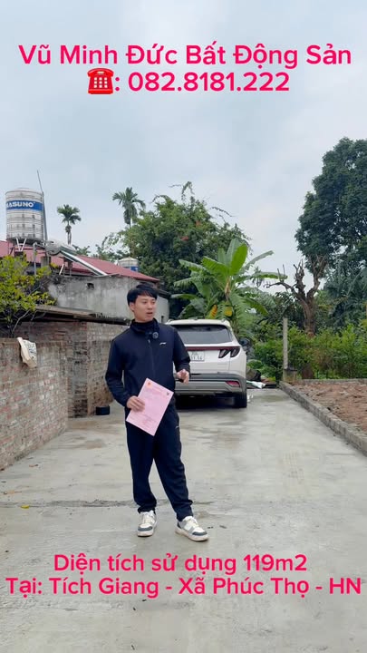 Đất nền Tích Giang 80m² giá 1.3 tỷ - Sổ đỏ chính chủ, ô tô vào tận nơi!