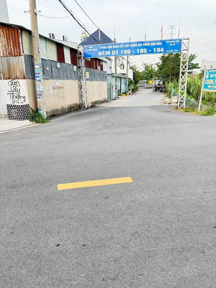Đất nền Nguyễn Thị Sáng, Đông Thạnh, Hóc Môn 105m² - Đường nhựa 6m, giá tốt 3.73 tỷ!