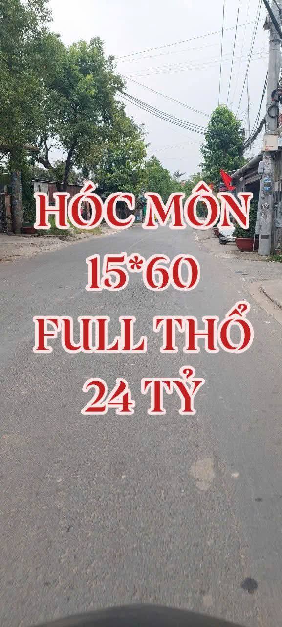 Đất mặt tiền Lê Thị Kim, Hóc Môn 900m² giá 24 tỷ - Đầu tư sinh lời ngay!