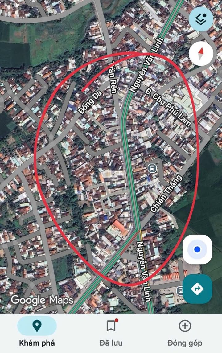 Đất chính chủ đường Đống Đa, phường Phú Lâm, 310m² giá 2.1 tỷ - Tiềm năng đầu tư lớn!