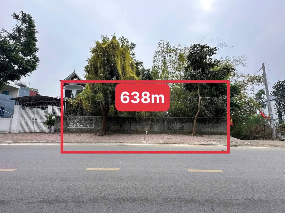Đất thổ cư 638m² đường Phạm Hồng Thái, Phúc Yên - Cơ hội đầu tư tuyệt vời!