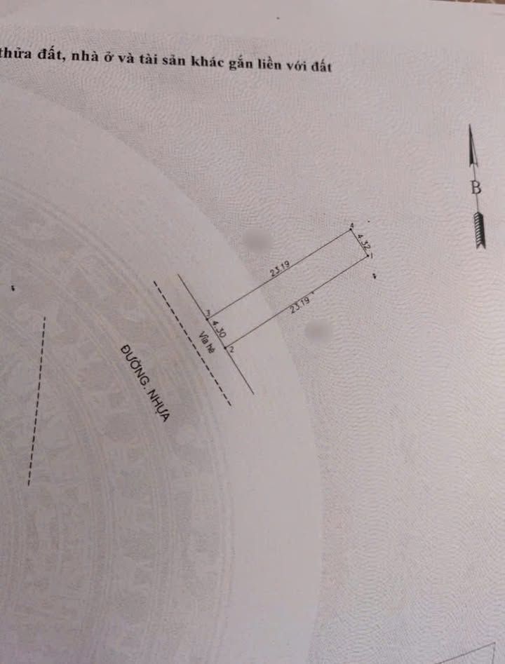 Lô Đất Tái Định Cư Đông Hòa Dĩ An 100m² giá 5.2 tỷ - Đầu tư sinh lời tuyệt vời!