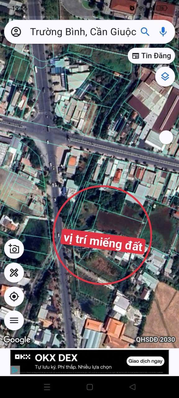 Đất ở đô thị mặt tiền Quốc Lộ 50, Cần Giuộc 4792m² giá 19 triệu/m² - Cơ hội đầu tư hấp dẫn!