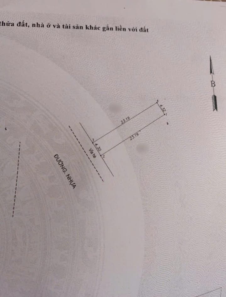 Đất tái định cư Đông Hòa Dĩ An 100m² giá 5.2 tỷ - Đường nhựa thông thoáng, dân cư văn minh!