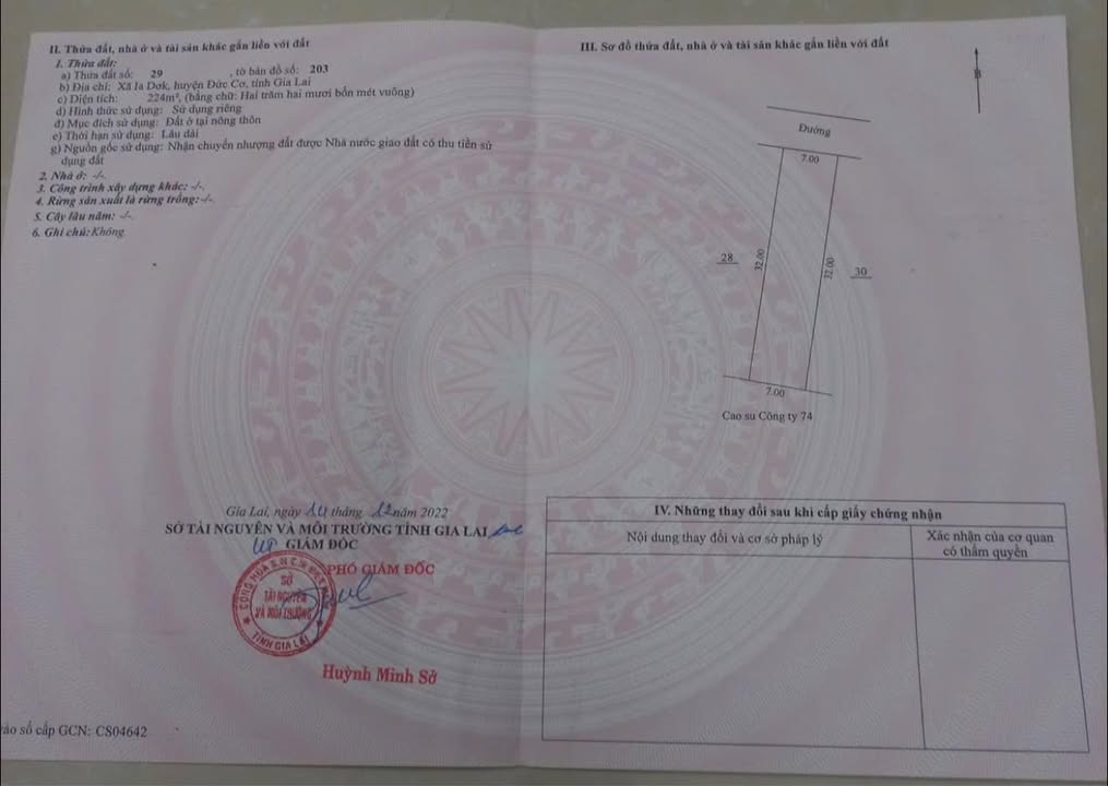 Đất liền kề Đường Thanh Niên, Đức Cơ, 448m² - Cơ hội đầu tư hiếm có!