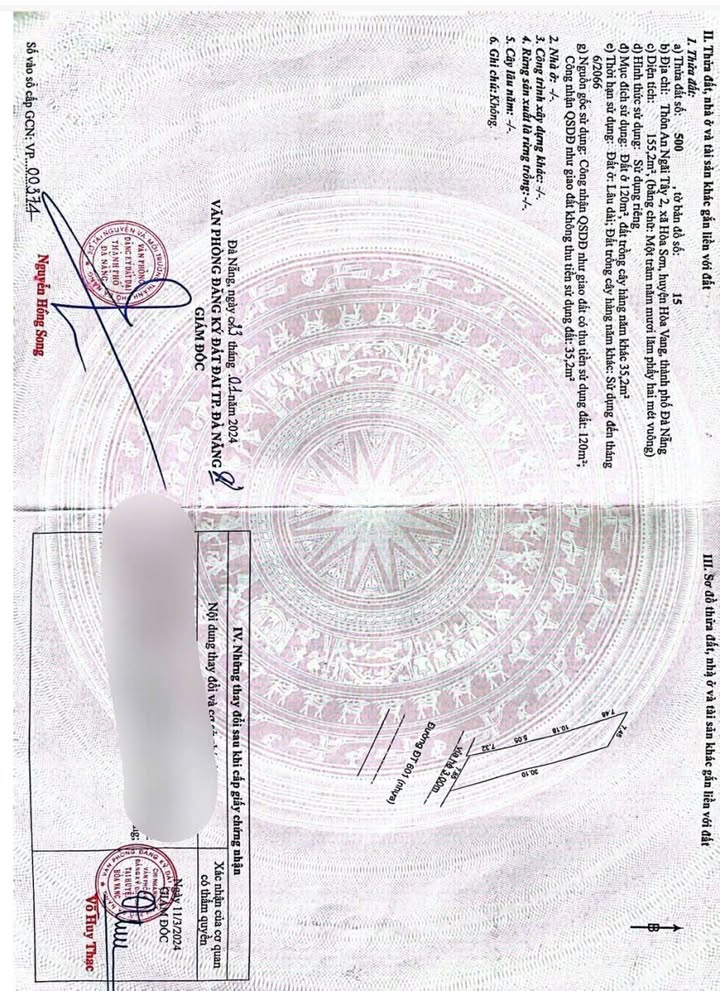 Đất mặt tiền đường 10,5m Hòa Khánh 155,2m² - Vị trí đắc địa, tiềm năng kinh doanh!