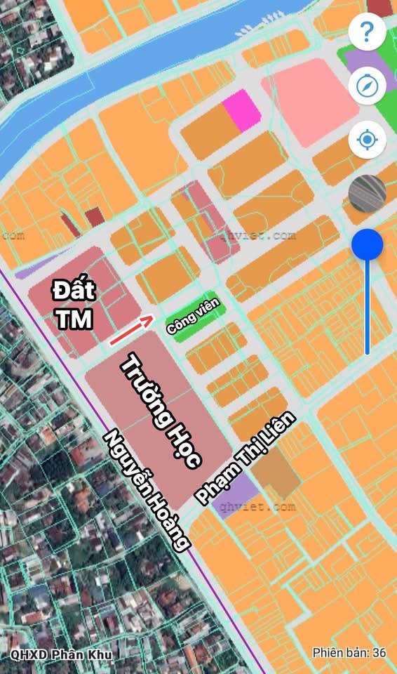 Đất nền Kim Long, Huế 215m² giá 6 tỷ - View công viên xanh mát!