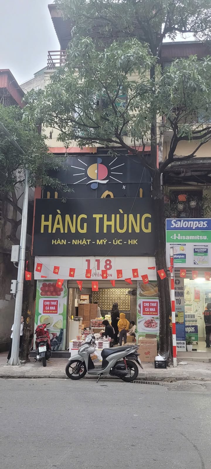 Nhà mặt phố Nguyễn Sơn, Long Biên 75m² giá 27 triệu - Kinh doanh sầm uất!