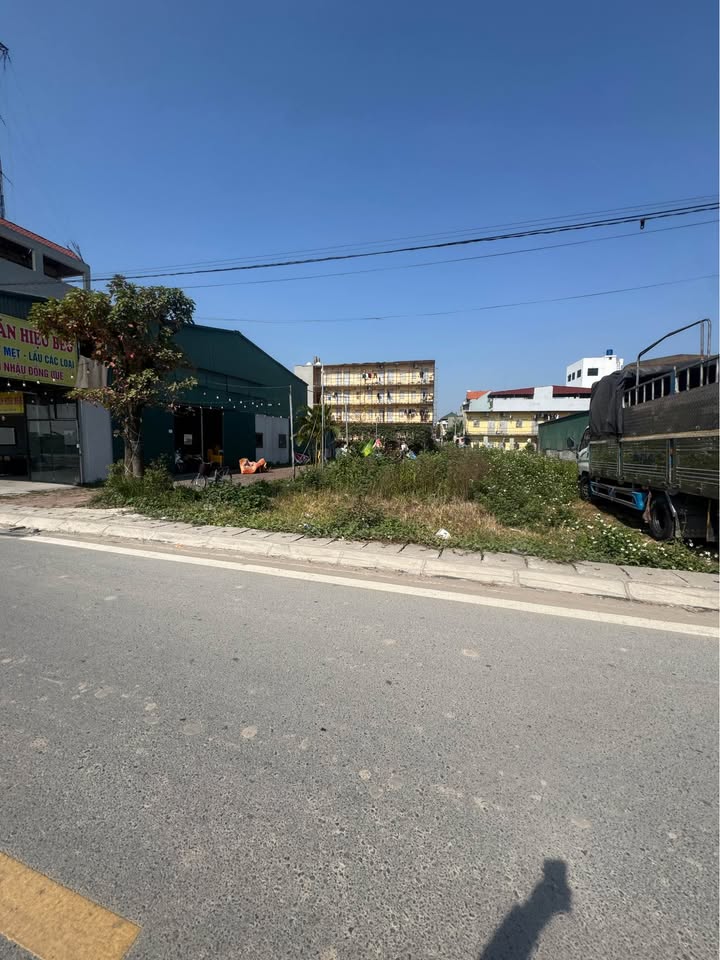 Đất kinh doanh 2 mặt tiền KCN Phố Nối 82m² - Cơ hội sinh lời tốt!