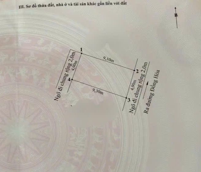 Đất nền phường Đồng Hòa, Kiến An 45m² giá 1.78 tỷ - Gần dự án Golden Poin và cầu vượt Bùi Viện