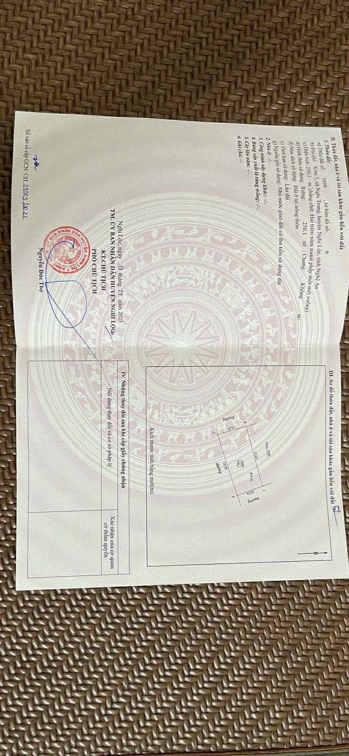 Đất nền Nghi Trung 250m² giá 2 tỷ - Cơ hội đầu tư sinh lời!