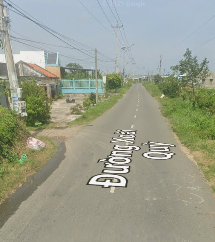 Đất thổ cư mặt tiền đường Xoài Quỳ, 196m² giá 1.1 tỷ - Đầu tư sinh lời!