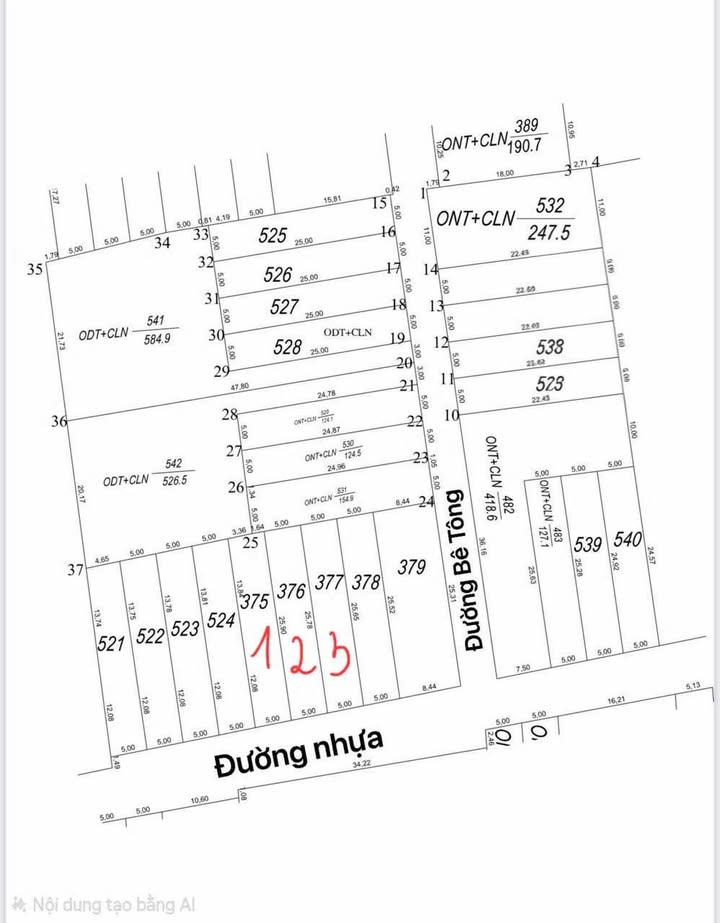 Đất nền liền kề Mậu Thân, Buôn Ma Thuột 125m² giá 1.25 tỷ - Vị trí thuận lợi gần chợ đầu mối!