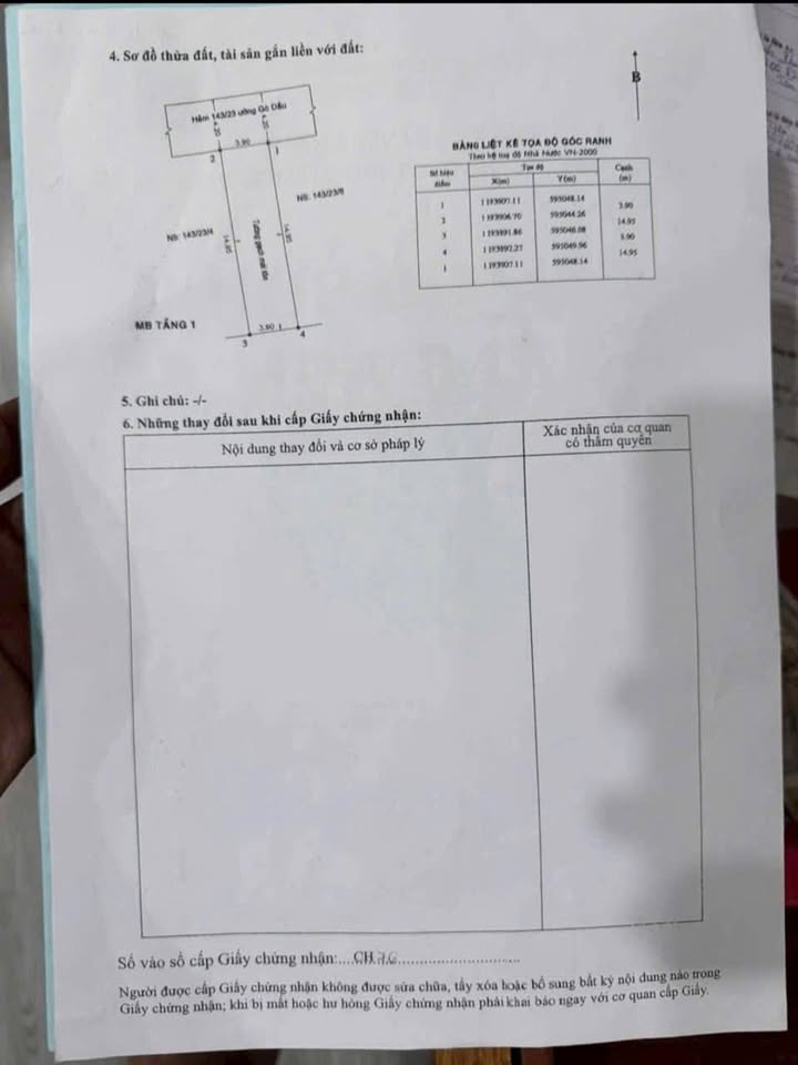 Nhà riêng Gò Dầu Tân Phú 59m² giá 6.15 tỷ - Hẻm xe hơi, cho thuê 10 triệu/tháng!