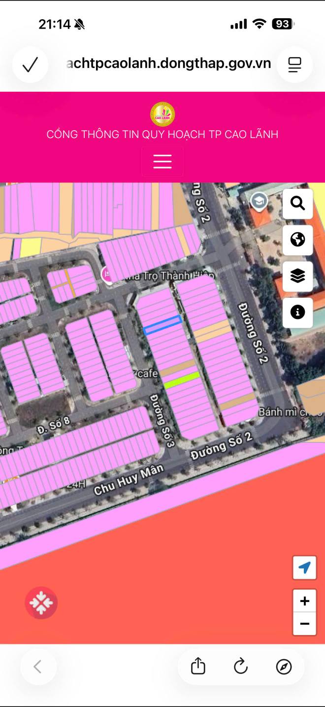 Đất nền KDC Đường Số 8, Phường 6, TP Cao Lãnh 90m² giá 1 tỷ - Đầu tư sinh lời ngay!