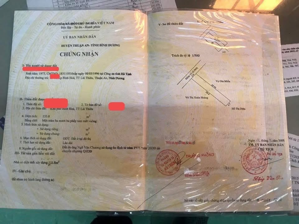 Dãy trọ Bình Hoà, Lái Thiêu, 133.8m², giá 3.75 tỷ - Cơ hội đầu tư tốt!