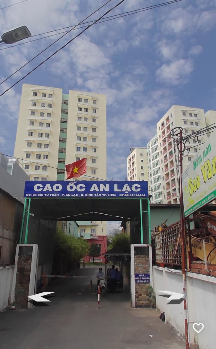 Căn hộ chung cư An Lạc, Bình Tân 77m² giá 7 triệu - Chính chủ cho thuê ngay!