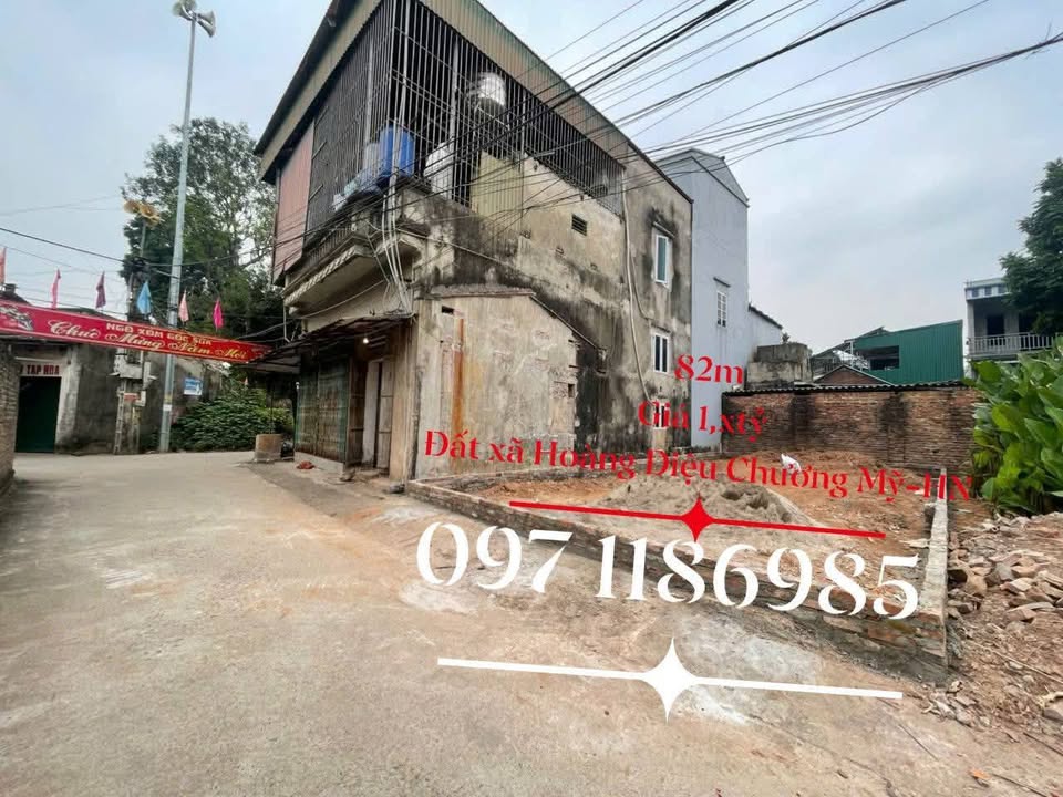 Đất nền xã Quảng Bị, Chương Mỹ, 82m² giá 1 tỷ - Tiện ích đầy đủ, giao thông thuận lợi!