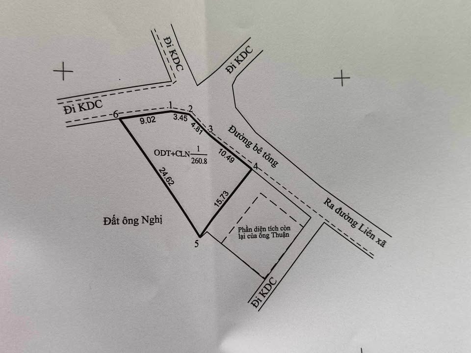 Đất thổ cư Kim Phú Tuyên Quang 260.8m² giá 1 tỷ - Đường mở rộng, dân cư đông đúc!