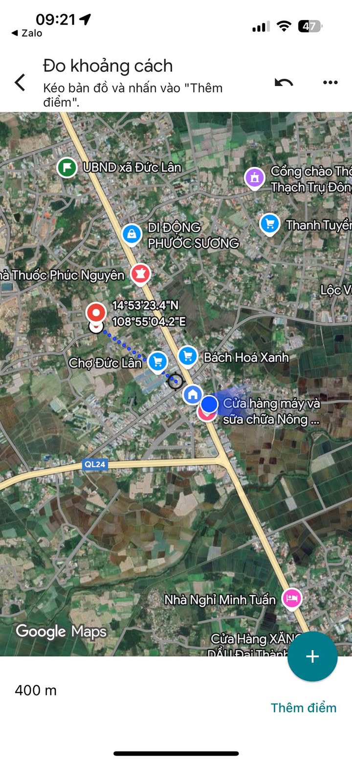 Đất nền Đức Lân Mộ Đức 240m² giá thỏa thuận - Nở hậu lý tưởng cho đầu tư!