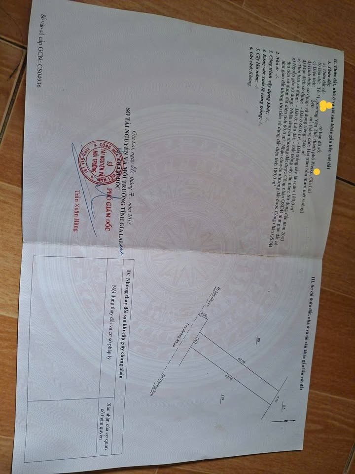 Đất nền hẻm 126 Trường Sơn, Pleiku 240m² giá 1.32 tỷ - Cơ hội đầu tư hấp dẫn!