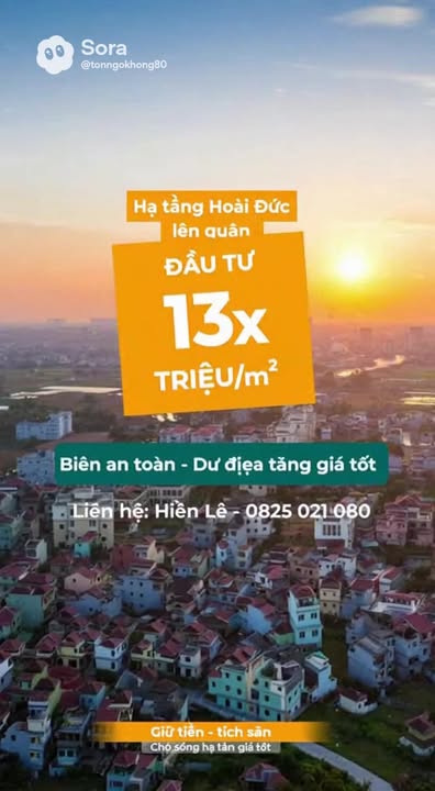Đất dịch vụ Trạm Trôi 76m² giá 9.9 tỷ - Cơ hội đầu tư sinh lời!