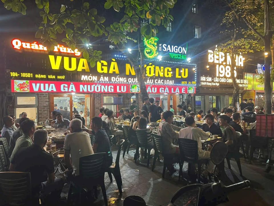 Mặt bằng hàng ăn Đặng Văn Ngữ 120m² - View hồ thoáng mát, kinh doanh ngày đêm!