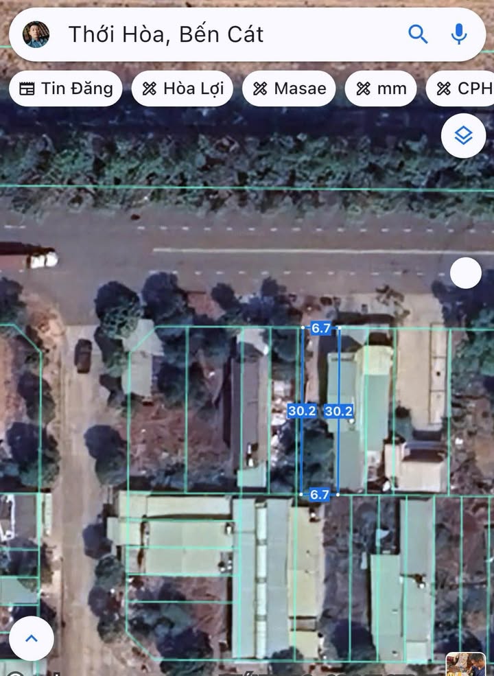 Đất mặt tiền đường Mỹ Phước 3, Bến Cát 200m² - Kinh doanh lý tưởng!