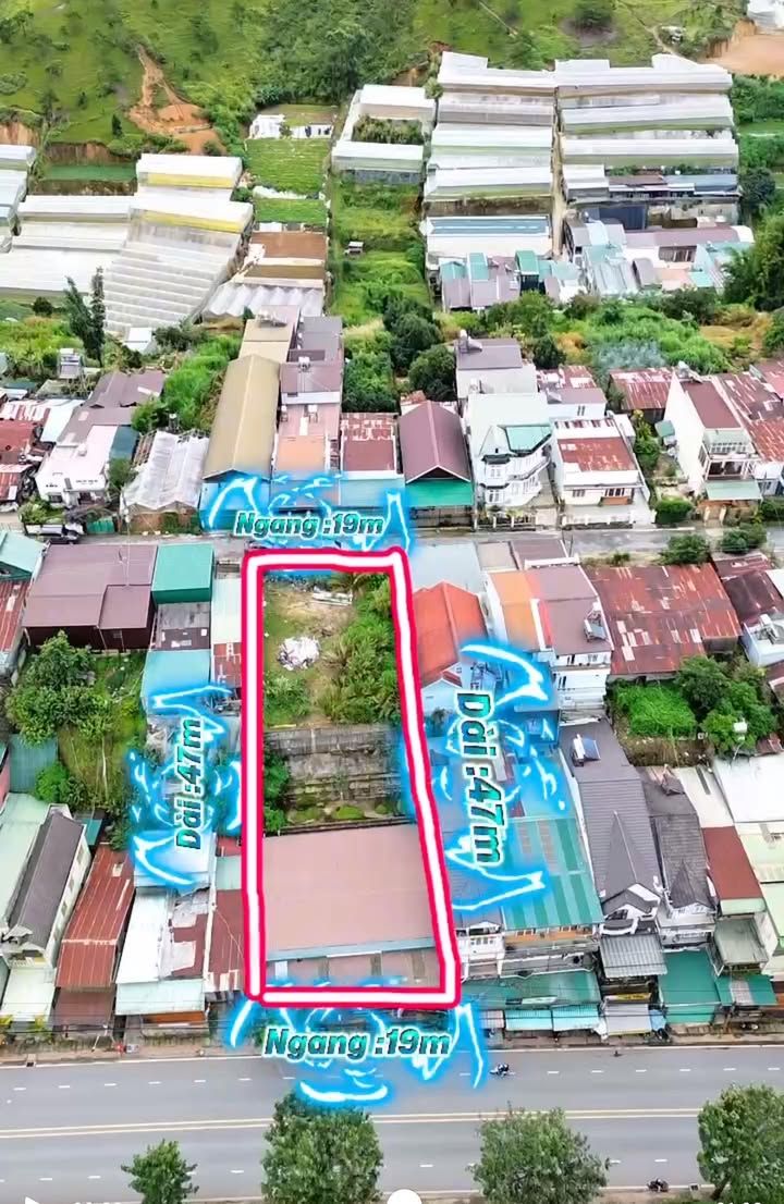 Bán FrontHouse Đà Lạt 824m² giá 40 tỷ - Mặt tiền đường lớn, cơ hội đầu tư sinh lời!