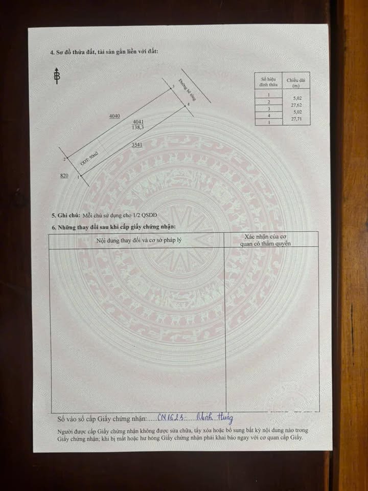 Đất thổ cư Minh Hưng 5m² giá chỉ 3xx triệu - Cơ hội đầu tư tuyệt vời!