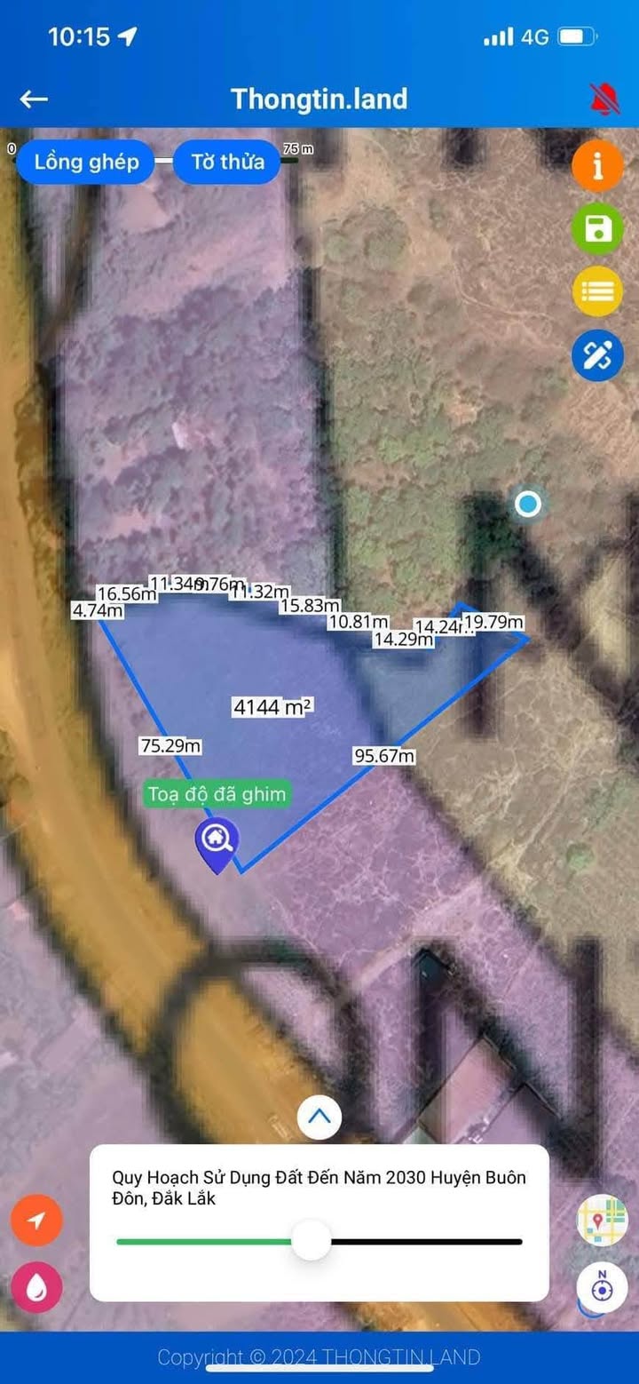 Đất mặt tiền đường Tỉnh Lộ 1, xã Ea Nuôl, Buôn Đôn 7044m² giá 8.8 tỷ - Cơ hội đầu tư tuyệt vời!