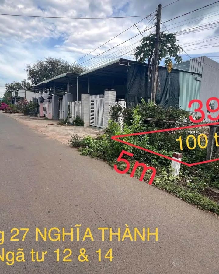 Đất nền Nghĩa Thành Châu Đức 195m² giá 1.3 tỷ - Vị trí đẹp, đầu tư sinh lời!