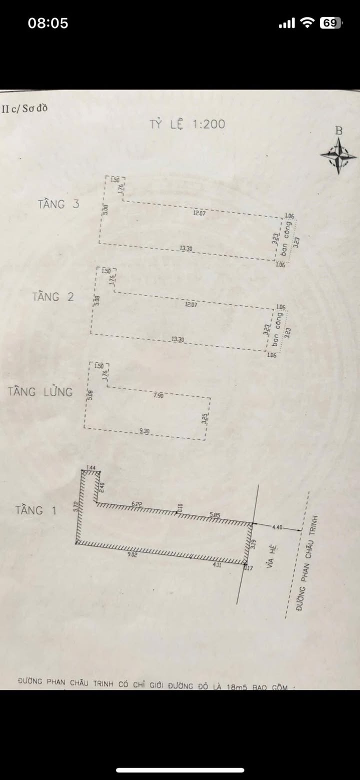 Nhà 4 tầng mặt tiền Phan Chu Trinh Đà Nẵng 48m² giá 9 tỷ - Dòng tiền ổn định 16 triệu/tháng!