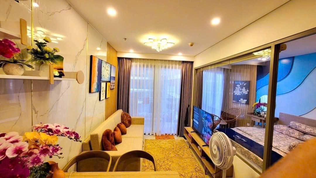 Căn hộ góc The Sóng Vũng Tàu 49.6m² giá 3.4 tỷ - Full nội thất, sẵn sàng ở ngay!