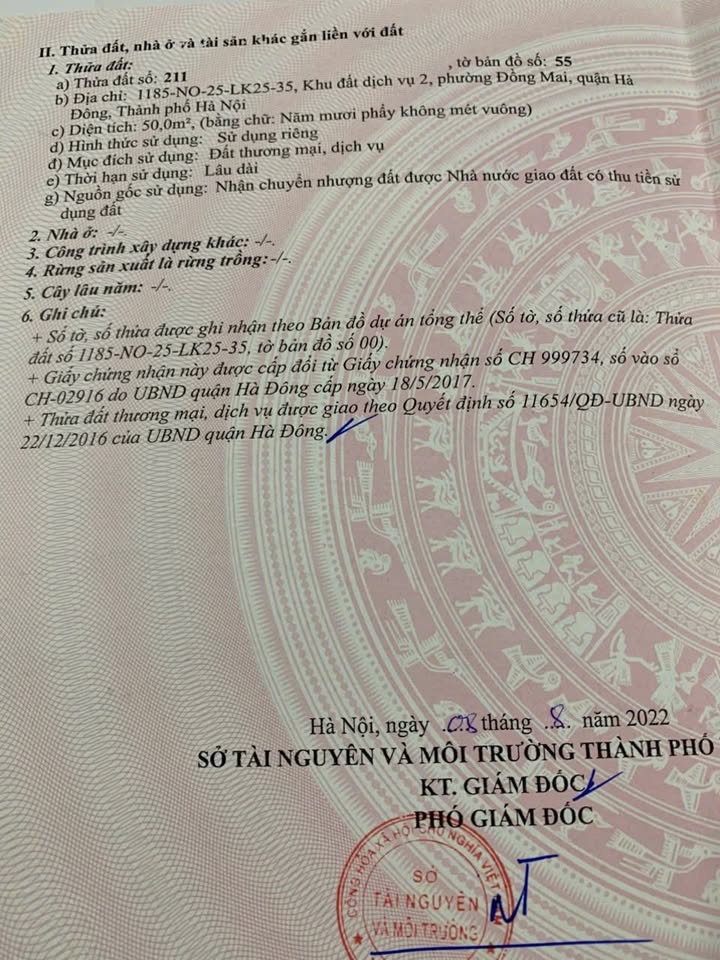 Đất dịch vụ 50m² Đồng Mai giá 8.1 tỷ - Vị trí kết nối thuận lợi!