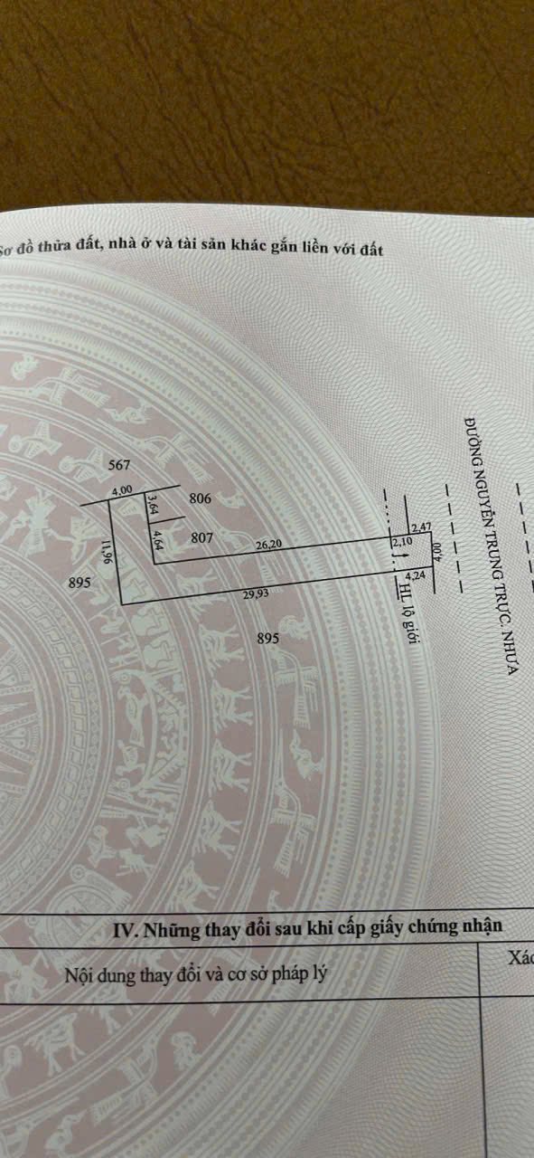 Bán mặt tiền đường Nguyễn Trung Trực, Mỹ Tho 140m² - Vị trí siêu đắc địa gần Aeon Mall!